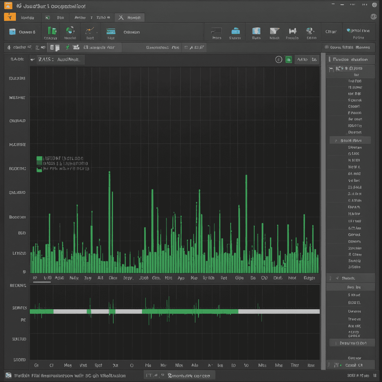 Graph showing CPU usage optimization in FL Studio, with before and after comparisons